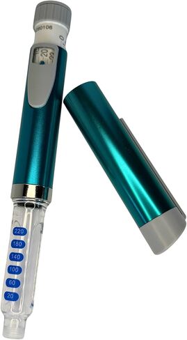 GXZ Vector™ V3 Reusable Injection Pen – Adjustable Precision Dose Pen for 3mL (3cc) Cartridges – Dial-Control Injector with Durable Metal Build – Green in Saudi Arabia