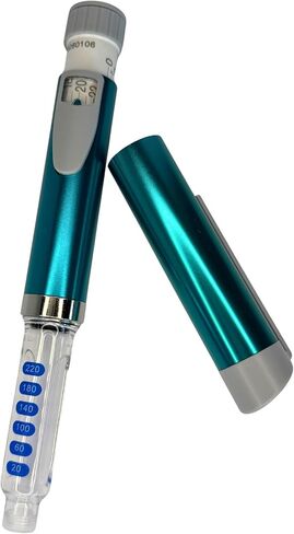 GXZ Vector™ V3 Reusable Injection Pen – Adjustable Precision Dose Pen for 3mL (3cc) Cartridges – Dial-Control Injector with Durable Metal Build – Green in Saudi Arabia