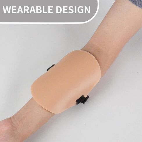 وسادة تدريب على الحقن داخل الأدمة، مجموعة تدريب على حقن معرف الهوية يمكن ارتداؤها لاختبار السل، محاكي جلدي واقعي لطلاب التمريض والتدريب الطبي in Kuwait