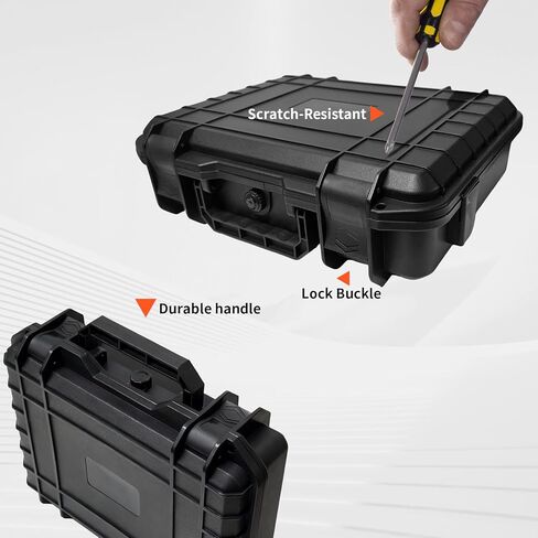 Mixer Hard Case for Zoom LiveTrak L-6 / L6 Digital Mixer, Portable Travel Hard Shell Carrying Storage Case Equipped with Comfort Handle with Customizable Foam in Kuwait