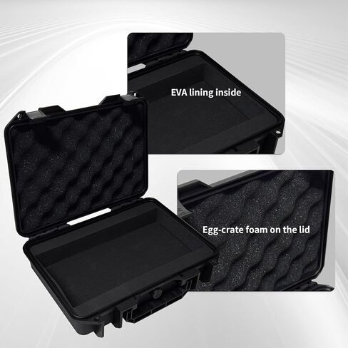 Mixer Hard Case for Zoom LiveTrak L-6 / L6 Digital Mixer, Portable Travel Hard Shell Carrying Storage Case Equipped with Comfort Handle with Customizable Foam in Kuwait