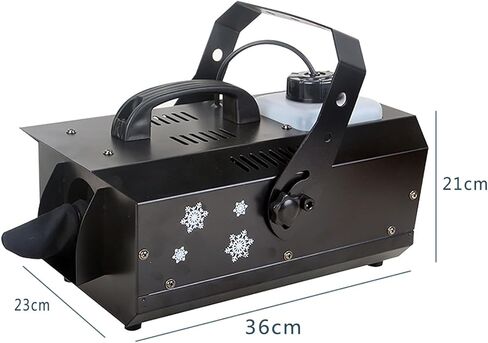 آلة ثلج 600 واط، صانع ندفة الثلج مع جهاز تحكم عن بعد وخزان زيت 1 لتر، مسافة رش مباشرة 4-5 متر، حجم ندفة الثلج وحجم الرذاذ قابل للتعديل، لتصوير الأفلام ومحطات التلفزيون والمراحل والحانات in Kuwait