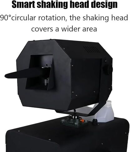 صانع الثلج بقدرة 2000 واط، ماكينة صنع ندفة الثلج التجارية مع خزان زيت سعة 5 لتر، مساحة غطاء رش 50 متر مربع ومسافة رش 10 ~ 15 متر، زاوية 0-90 درجة قابلة للتعديل ومتينة، لحفلات الرقص، وعروض الزفاف in Kuwait