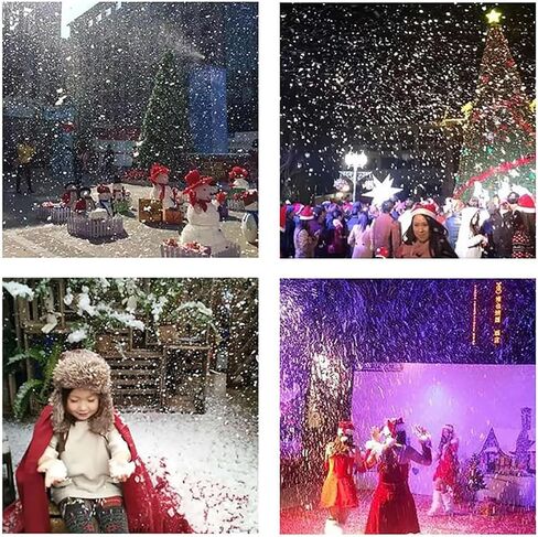 صانع الثلج بقدرة 2000 واط، ماكينة صنع ندفة الثلج التجارية مع خزان زيت سعة 5 لتر، مساحة غطاء رش 50 متر مربع ومسافة رش 10 ~ 15 متر، زاوية 0-90 درجة قابلة للتعديل ومتينة، لحفلات الرقص، وعروض الزفاف in Kuwait