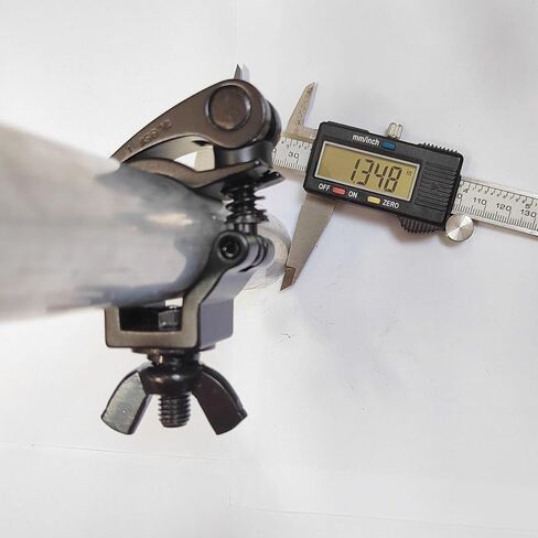 1-1/4-1-3/8 بوصة سريعة الإصدار المرحلة ضوء المشبك الجمالون المشابك الثقيلة 165lbs إضاءات دي جي المشابك تناسب الأنابيب OD 32-35 مللي متر F24 2 حزمة in Kuwait