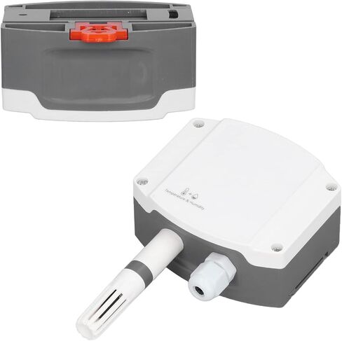 Wall Mounted Temperature Humidity Transmitter with Wall Mount, -40℃ ~ + 120℃ Range IP65 Waterproo Transmitter for Greenhouse Bedroom, Wine Cellar, Basements in Saudi Arabia