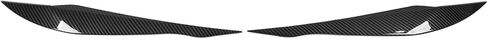 Headlight Eyebrow Cover, Headlight Eyebrows Left And Right Pair For 3 Series F30 F31 2012-2018 Cat. No. 321 Carbon Fiber Pattern Car Interior And Exterior Modification (Glossy in Kuwait