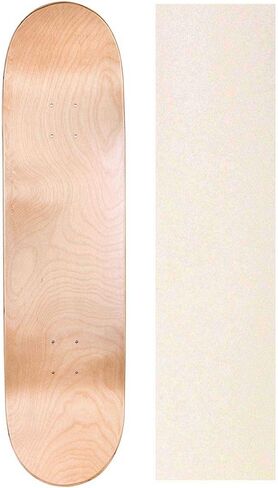 Cal 7 Blank Skateboard Deck with Color Grip Tape in Kuwait
