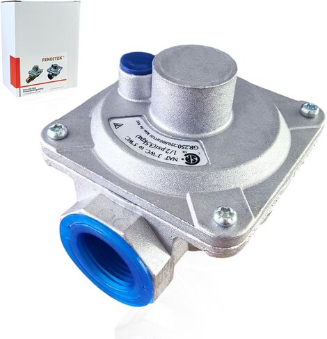 3/4" NPT Natural Gas Pressure Regulator Outlet 3" inlet 6" Water Column Range，Commercial Grade Gas Regulator for HVAC, Boilers, Grills and Industrial Applications in Saudi Arabia