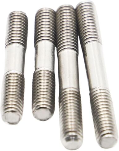 Double End Threaded Screw Rod Double End Thread Rod M3 M4 M5 M6 M8 304 A2 Stainless Steel Headless Stud Bolts Screw Rod Tooth Stick Dual Head Threaded Bar(40mm,M8 2pcs) in Saudi Arabia