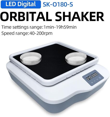 Kitchen Scale Orbital Shaker Laboratory Multi-Purpose Oscillator SK-O180-S Adjustable Speed Lab LED Display Equipment Mixer for Safe Operation for Cooking Baking in Saudi Arabia