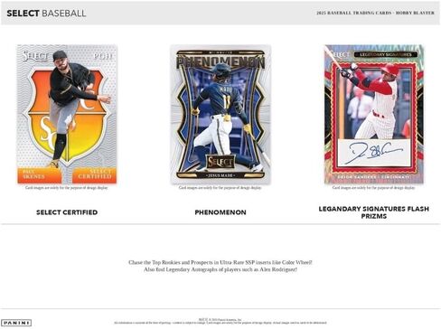 2025 Panini Select Baseball Hobby Blaster Trading Card Box (Chase Hobby Blaster Exclusive Green Flash Parallels) in Saudi Arabia