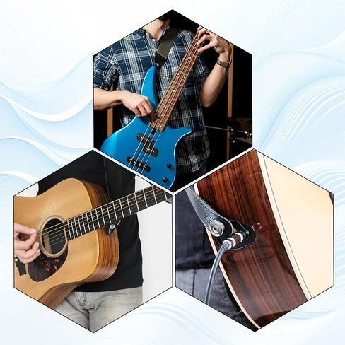 2 PCS Guitar Strap Buttons Locks, Ukulele Strap Buttons Electric Guitars Straps Lock Silver, Electric Guitars Straps Locks, Mushrooms Head Button for Guitar Bass Ukulele in Kuwait