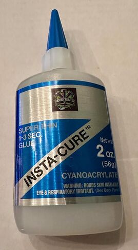بوب سميث، غراء سيانوأكريليت فائق النحافة من Insta-Cure، وقت ترابط 1-3 ثواني، 2 أونصة، Bob Smith Industries، Hobby Bolts، BSI، CA Glue، صنع في الولايات المتحدة الأمريكية! in Saudi Arabia