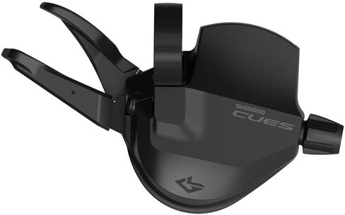 CUES SL-U4050-9R Short Reach 9-Speed Rapidfire Plus Shifter with Optical Gear Display, Ergonomic Design for Smaller Hands, Black in Saudi Arabia