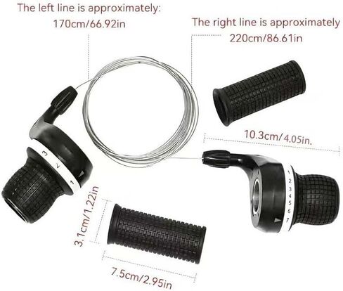 دراجة 21 سرعة تويست شيفتر رافعة رافعة تحول الدراجة مع مقابض مقود الدراجة 3 × 7 مقابض قرص السرعة مقابض رافعة لشيمانو ضرس 7 سرعات ضرس 3 سرعات عجلة حرة للدراجة الجبلية in Kuwait