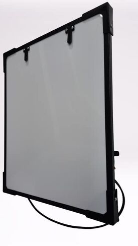 صندوق عرض LED للأشعة السينية مع زر تفعيل فيلم والتحكم في السطوع المتغير، مقاس أبيض - 14 × 17 بوصة، عبوة من قطعة واحدة in Kuwait