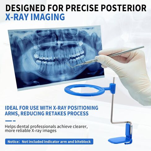 PER4MANCE Dental X-Ray Indicator Arms and Aiming Rings for Anterior Imaging, Pack of 5, Blue, Fully Autoclavable in Kuwait