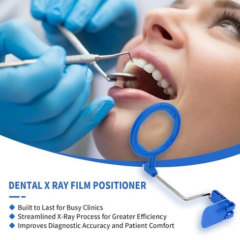 PER4MANCE Dental X-Ray Indicator Arms and Aiming Rings for Anterior Imaging, Pack of 5, Blue, Fully Autoclavable in Kuwait