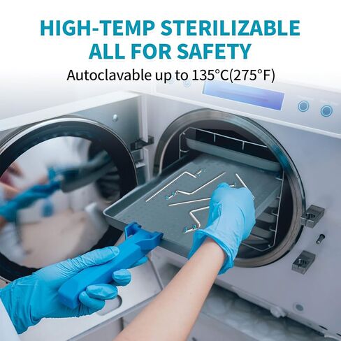 PER4MANCE Dental X-Ray Indicator Arms and Aiming Rings for Anterior Imaging, Pack of 5, Blue, Fully Autoclavable in Kuwait