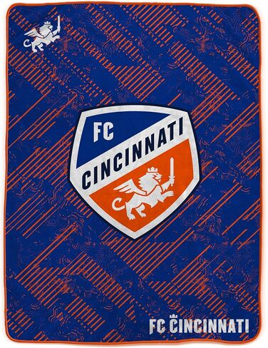 MLS FC Cincinnati Tech Crest Ultra Cozy Blanket in Kuwait