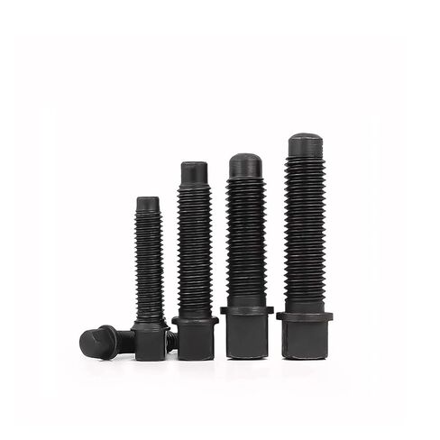 45# Steel Square Head Bolt with Washer Black Holder Set Screw(M14X70 2pcs) in Saudi Arabia