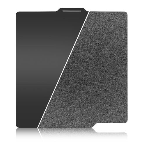 لوحة بناء PEI سوداء مزدوجة الجوانب من Ideaformer لمختبر Bambu X1/X1C/X1E/P1P/P1S/A1، لوحة فولاذية زنبركية PEI مرنة وناعمة 257 × 257 مم لطابعات Bambu ثلاثية الأبعاد in Kuwait