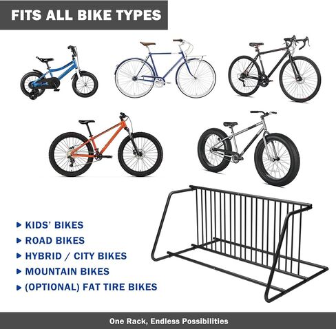 10 رف الدراجة 61 بوصة الثقيلة مزدوجة الجانب شبكة الدراجة حامل مسحوق المغلفة الصلب دراجة موقف للسيارات المرآب المدرسة ساحة الشارع الاستخدام التجاري في الهواء الطلق in Kuwait