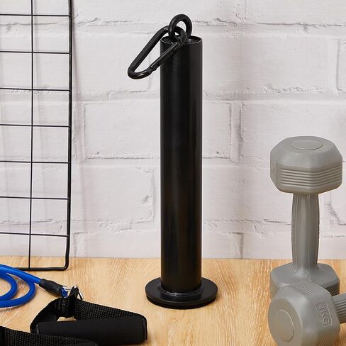 Lasnten 2 Set Weight Loading Pin with Clip Heavy Duty Attachment Fit 2 Inch Weight Plate for LAT Cable Pulley System Gym(Classical,1.9'' D X 12.6'' H) in Kuwait