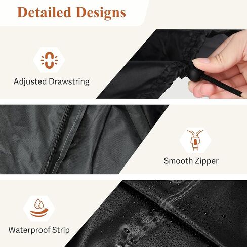 غطاء لمعدات الصالة الرياضية المنزلية Speediance، غطاء نظام الصالة الرياضية المنزلي الذكي المقاوم للماء، واقي معدات اللياقة البدنية لتدريب القوة لآلة كابل التمارين المنزلية - 28 بوصة طول × 15 بوصة عرض × 71 بوصة ارتفاع، أسود in Kuwait