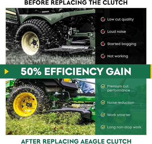 Aeagle 1703816SM PTO Clutch for Simplicity 1703816 Warner 5210-33 5215-59 Cub Cadet MTD 717-3036 917-3497 959-3230، للخارج الأبيض FST-14 FST-15 LT-165 1613H 1615H 1616 هـ 1613 ز 1615 2614 هـ 2616 هـ in Kuwait