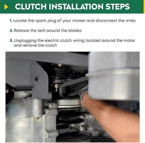 Aeagle 1703816SM PTO Clutch for Simplicity 1703816 Warner 5210-33 5215-59 Cub Cadet MTD 717-3036 917-3497 959-3230، للخارج الأبيض FST-14 FST-15 LT-165 1613H 1615H 1616 هـ 1613 ز 1615 2614 هـ 2616 هـ in Kuwait