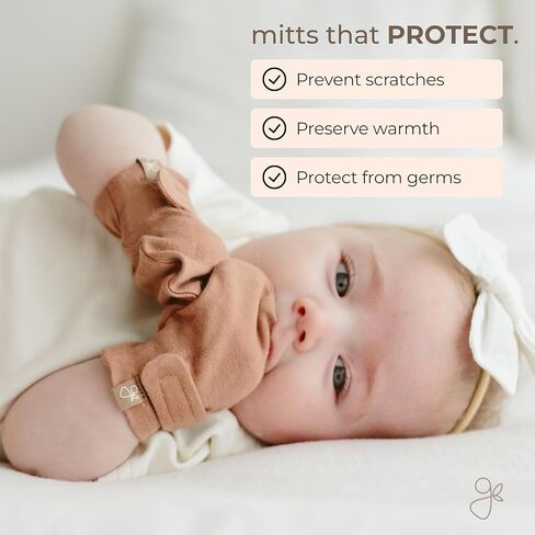 Goumikids 3 Pack Mitts Moss + Terrazzo + Sandstone ، 0-3 أشهر in Saudi Arabia