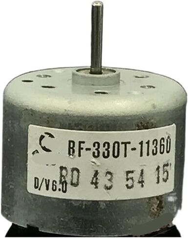 RF-330T-11360 Mini 24 مللي متر محرك المغزل الكهربائي المستدير تيار مستمر 5 فولت 6 فولت محرك المغزل 1.5 مللي متر رمح in Kuwait