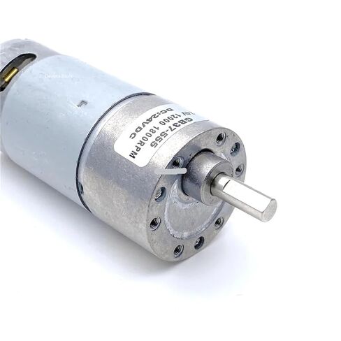 37GB-550/555 DC Gear Motor 6V 12V 24V All-Metal Gear Low Speed 2RPM-1800RPM Quiet Model Motor(12V,150rpm) in Kuwait