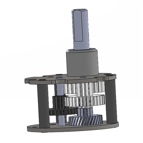 37GB-550/555 DC Gear Motor 6V 12V 24V All-Metal Gear Low Speed 2RPM-1800RPM Quiet Model Motor(12V,150rpm) in Kuwait