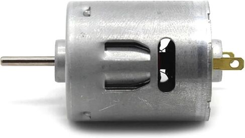 RS-360 Carbon Brush Motor DC 3V 5V 6V 8500RPM Mini Round 27.5mm Electric Motor 2.3mm Shaft in Saudi Arabia