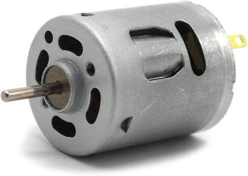RS-360 Carbon Brush Motor DC 3V 5V 6V 8500RPM Mini Round 27.5mm Electric Motor 2.3mm Shaft in Saudi Arabia