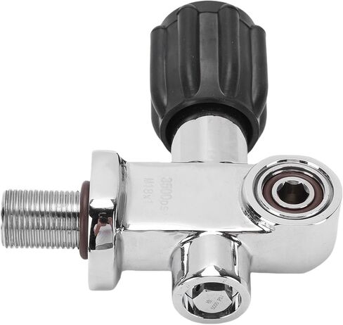 SUNGOOYUE Diving Stainless Steel M18x1.5 Thread DIN YOCH Valve for Diving Cylinder Equipment, Fighting in Saudi Arabia