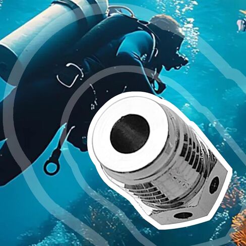 Scubas Tanks Valves Burst Disc Assembly Universals Diving Equipment Device for High Pressure Environment Enduring Stainless Steel Diving Accessory in Saudi Arabia