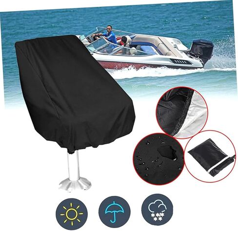 HANABASS Boat Seat Cover Wear-Resistant Outdoor Yacht Chair Protector Captain Seat Cover for Boats in Saudi Arabia