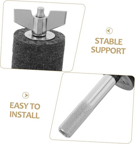 VANZACK Cymbal Stacker Holder Space Saving Drum Hardware for Easy Cymbal Storage Durable Extension Arm for Various Settings Compatible with Standard Cymbal Stands in Saudi Arabia
