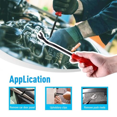 500 قطعة جسم السيارة العالمي البلاستيك دفع دبوس برشام لوحة الكسوة السحابة كليب القالب in Kuwait