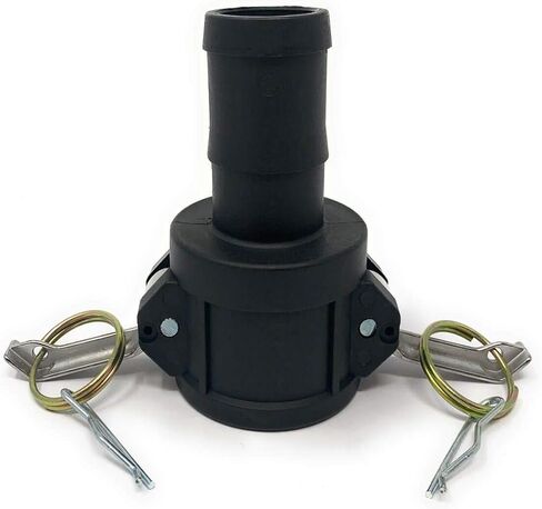 C125 Polypropylene Cam & Groove Fitting, 1-1/4 Inch Female Camlock Coupler X Hose Shank, Leak-Tight, UV & Weather Resistant, 125 PSI for Water & Chemical Transfer in Saudi Arabia