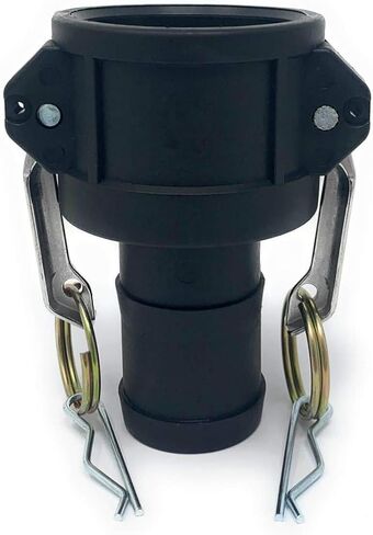 C125 Polypropylene Cam & Groove Fitting, 1-1/4 Inch Female Camlock Coupler X Hose Shank, Leak-Tight, UV & Weather Resistant, 125 PSI for Water & Chemical Transfer in Saudi Arabia