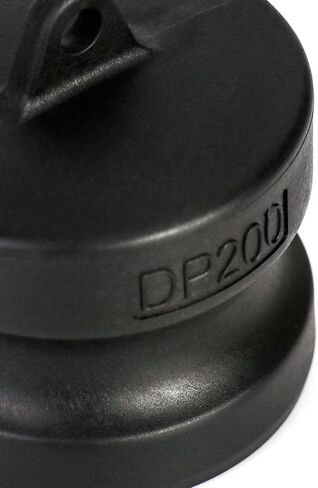 QWORK Polypropylene Type DP Cam& Groove Fitting - 2" Male Camlock Dust Plug, 4 Pack in Saudi Arabia