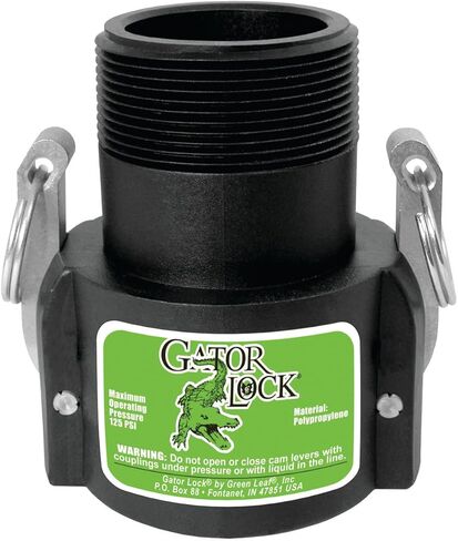 1-1/2 Fem Coupler X Mpt GREEN LEAF INC Cam-Lock Couplers/Adapters GLP150BNL in Saudi Arabia