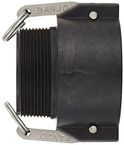 Banjo 75B3/4 Polypropylene Cam & Groove Fitting, 3/4" Female Coupler x NPT Male in Saudi Arabia