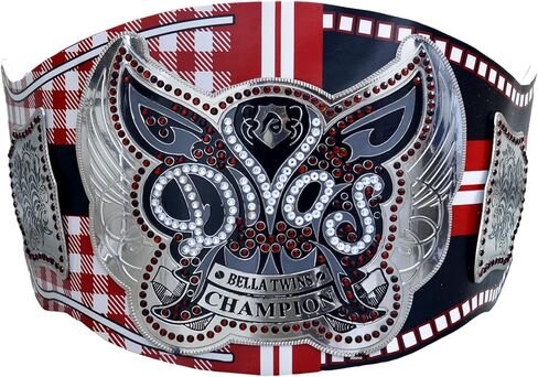 Women’s Championship Wrestling Belt Replica – Adult Size Leather Strap – Gold Plated Plates – Collectible Fan in Saudi Arabia