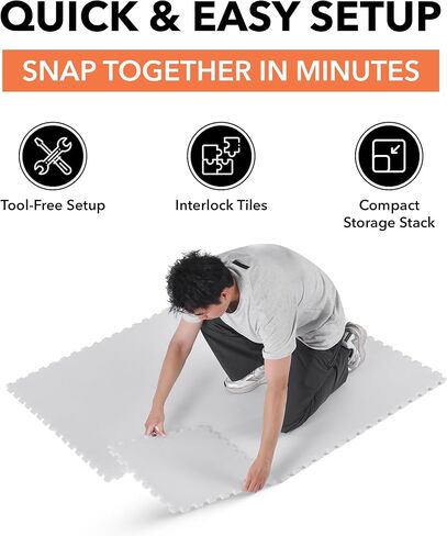 ACE HOCKEY Hockey Tiles - 20 sqft Off-Ice Training for Stickhandling & Shooting - 9-Pack Durable Interlocking HDPE Dryland Hockey Practice Surface for At-Home, Backyard, Garage, Synthetic Ice Mat in Kuwait